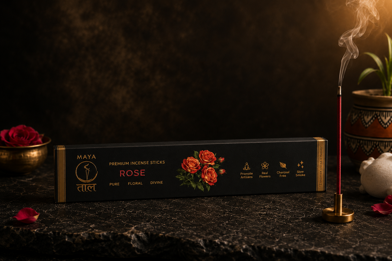 Rose Smudge sticks